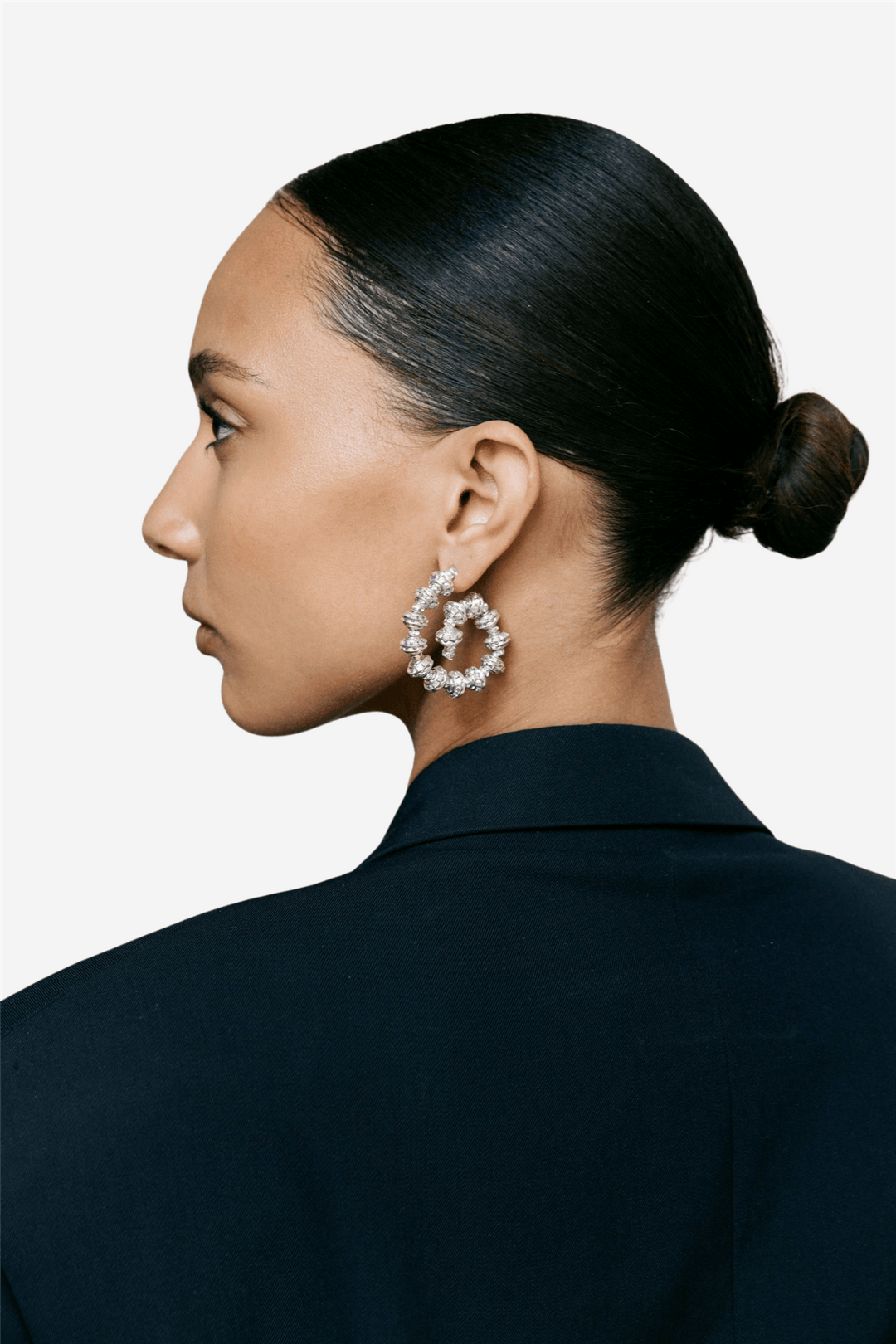 Pearl Octopuss.y Smykker SPIRAL HOOPS SILVER