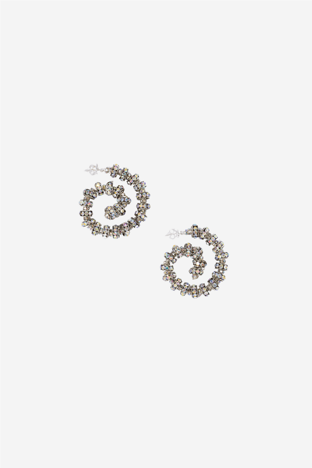 Pearl Octopuss.y Smykker SPIRAL HOOPS SILVER