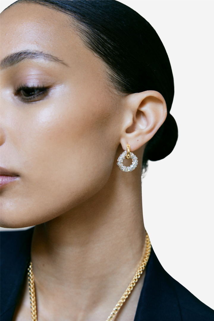 Pearl Octopuss.y Smykker Tiny Créoles Gold