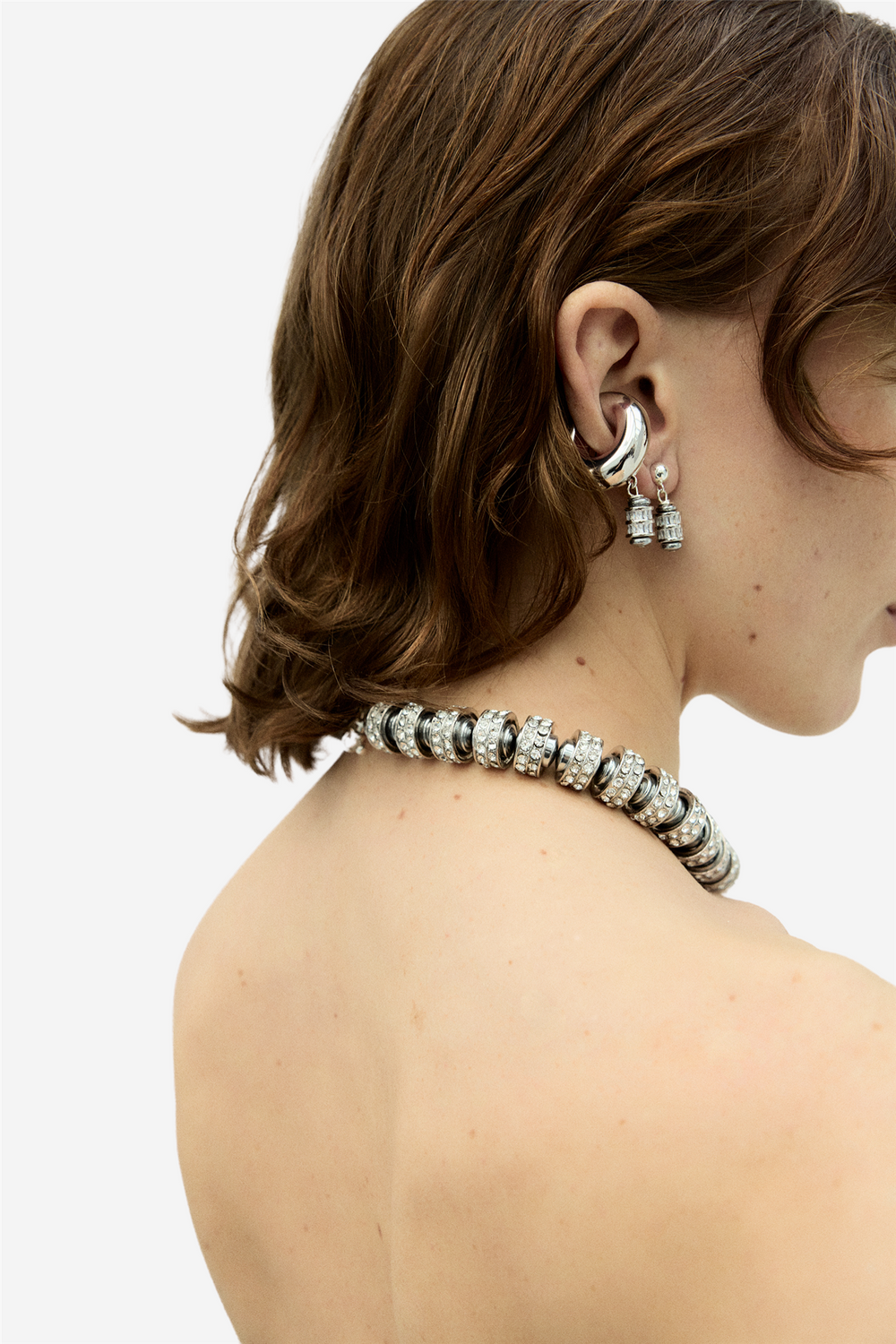 Pearl Octopuss.y Smykker Tiny Gemini Earrings Silver