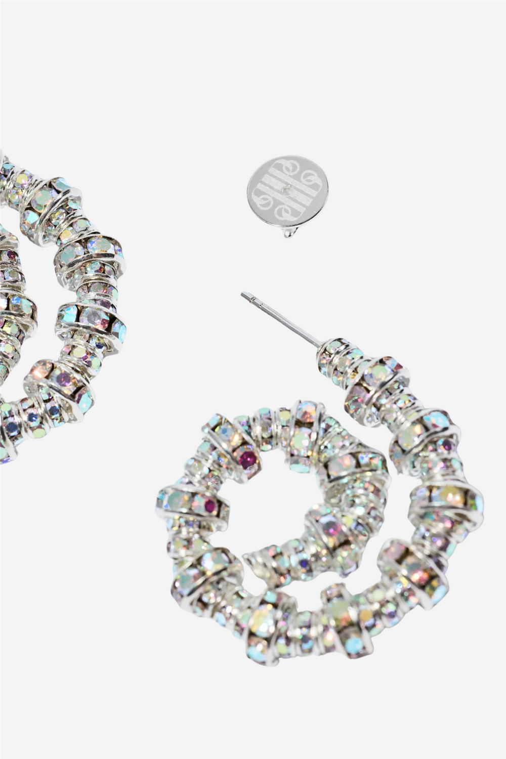 Pearl Octopuss.y Smykker Tiny Spiral Hoops Silver