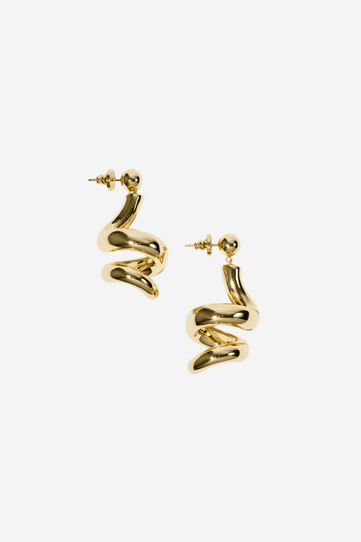 Pearl Octopuss.y Smykker Willow Earrings Gold