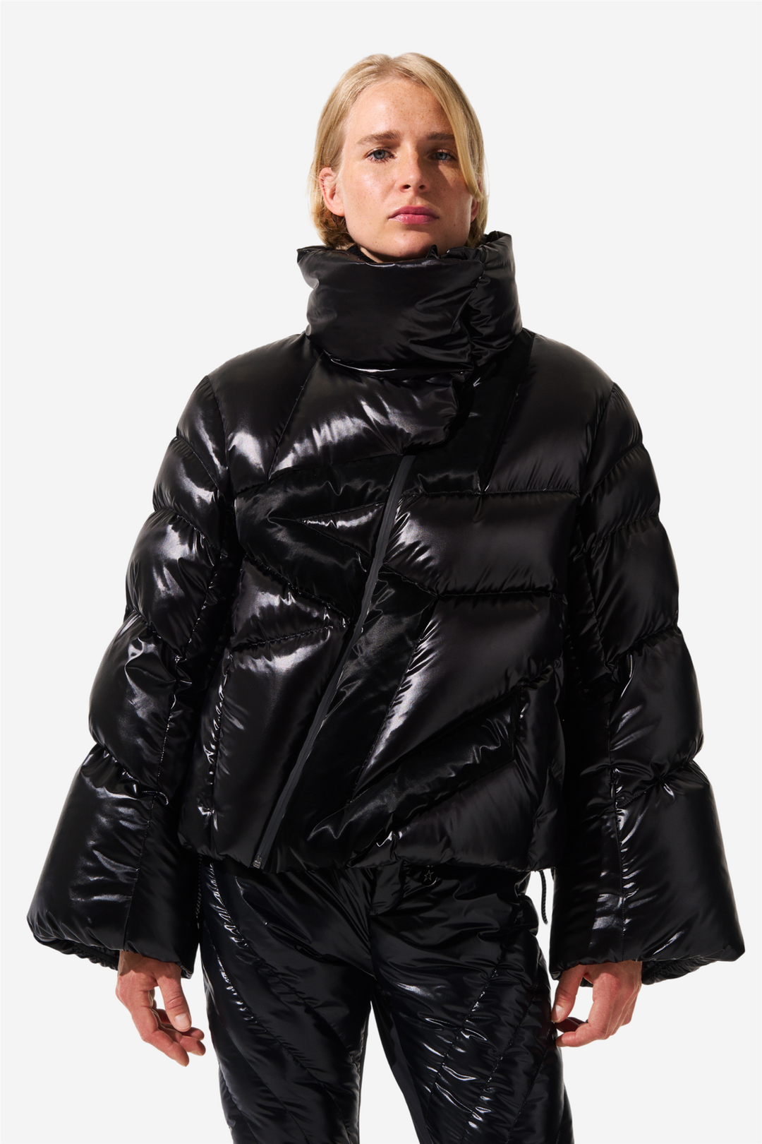 Perfect Moment Skitøy Ariel Ski Bomber Jet Black/Jet Black