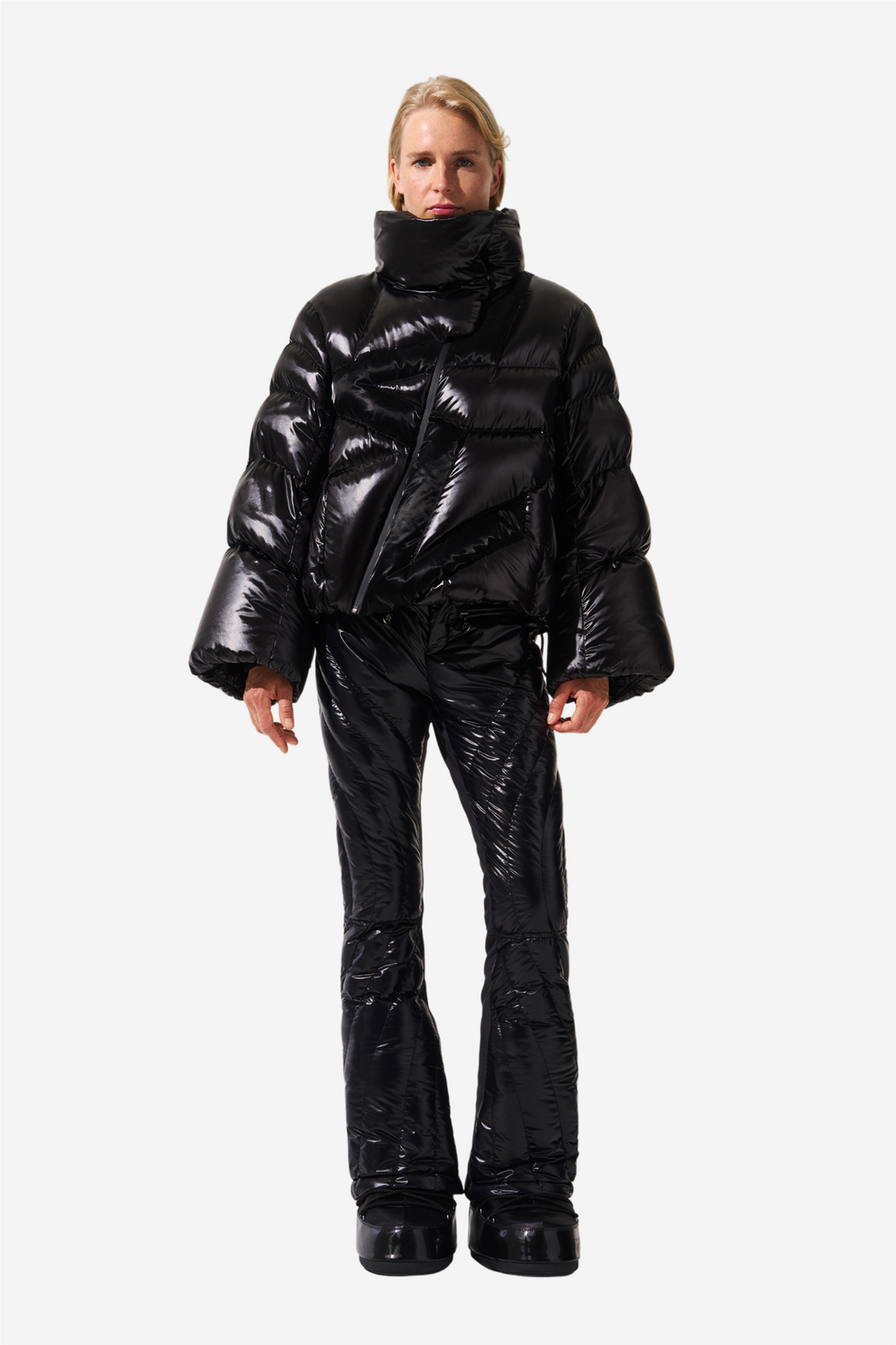 Perfect Moment Skitøy Ariel Ski Bomber Jet Black/Jet Black