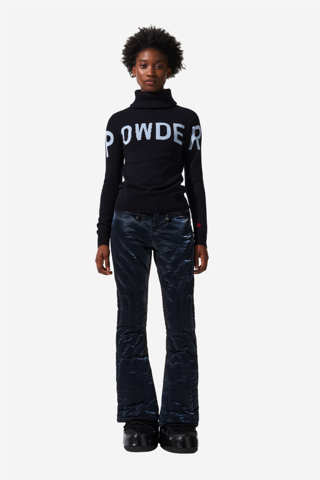 Perfect Moment Skitøy Powder Sweater II Dark Charcoal Blue