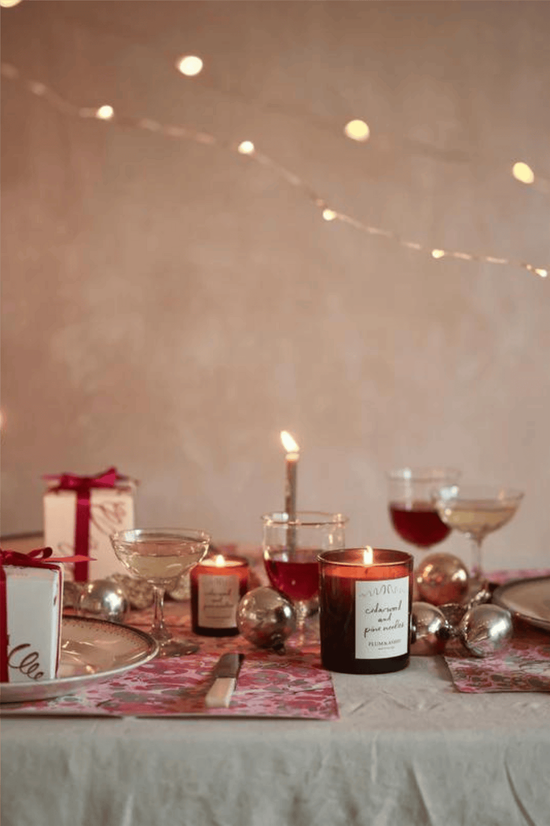 Plum & Ashby Interiør & kosmetikk CEDARWOOD & PINE NEEDLES CANDLE