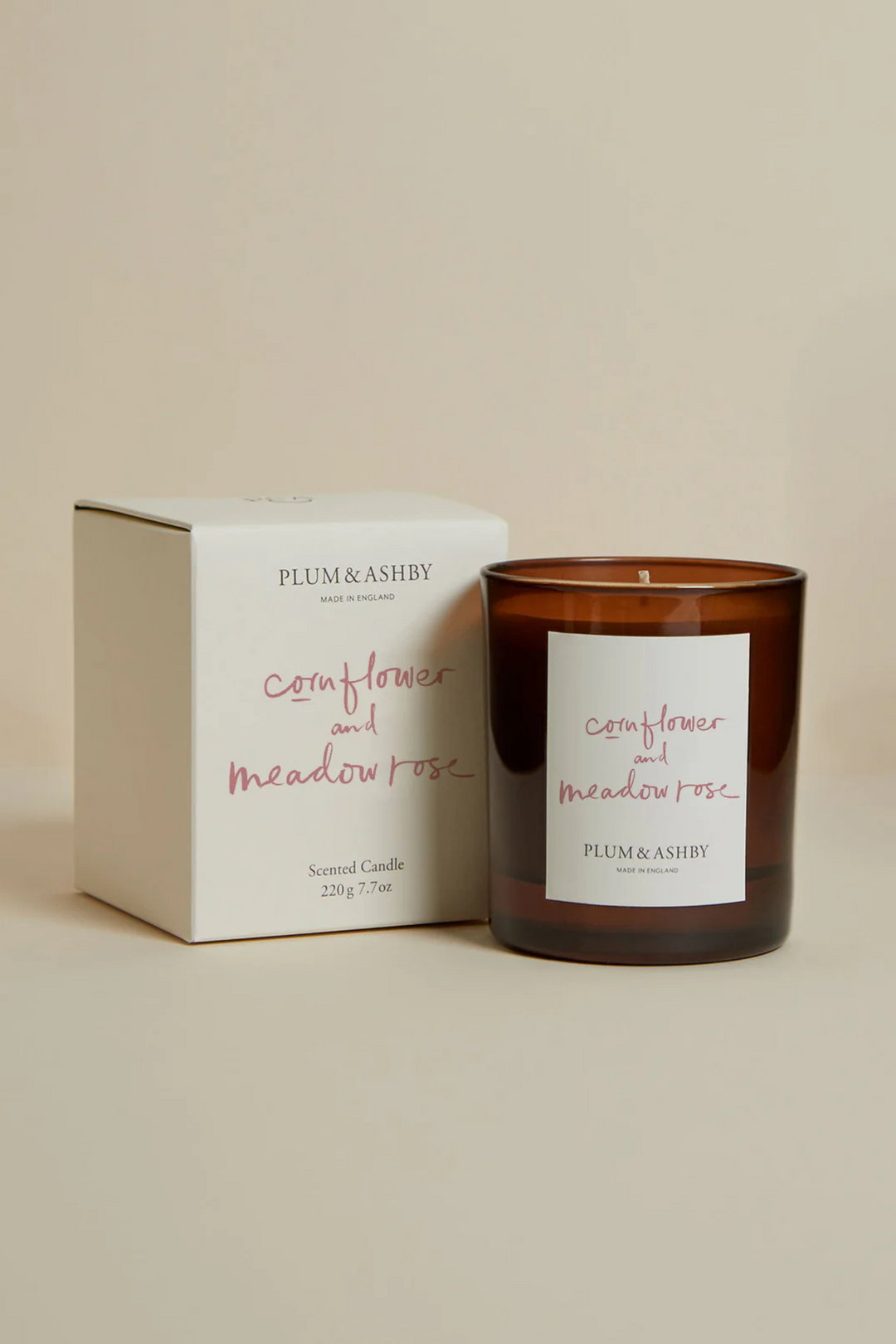 Plum & Ashby Interiør & kosmetikk Cornflower & Meadow Rose Candle