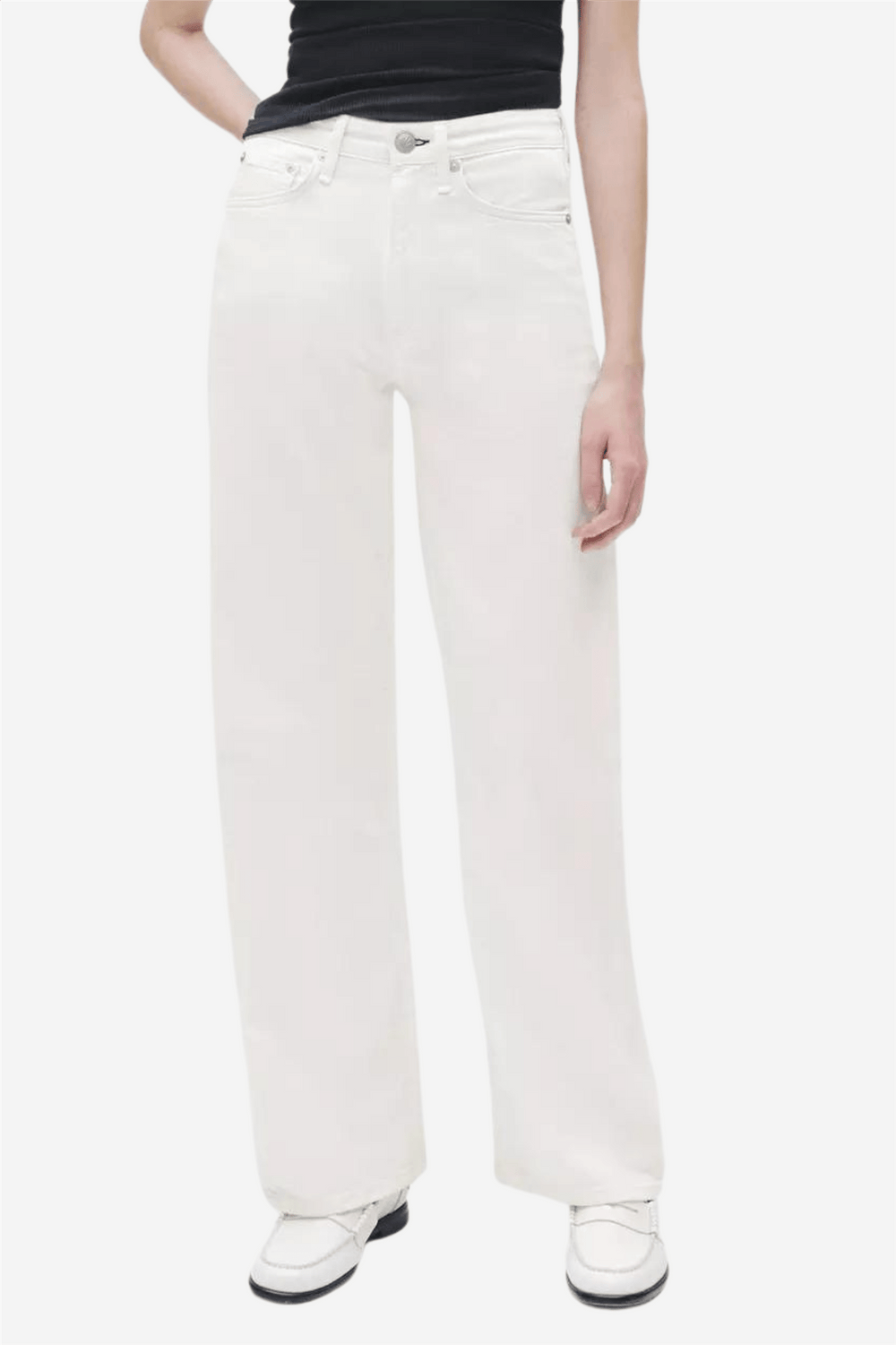 Rag & Bone Bukser & jeans Featherweight Logan Ecru