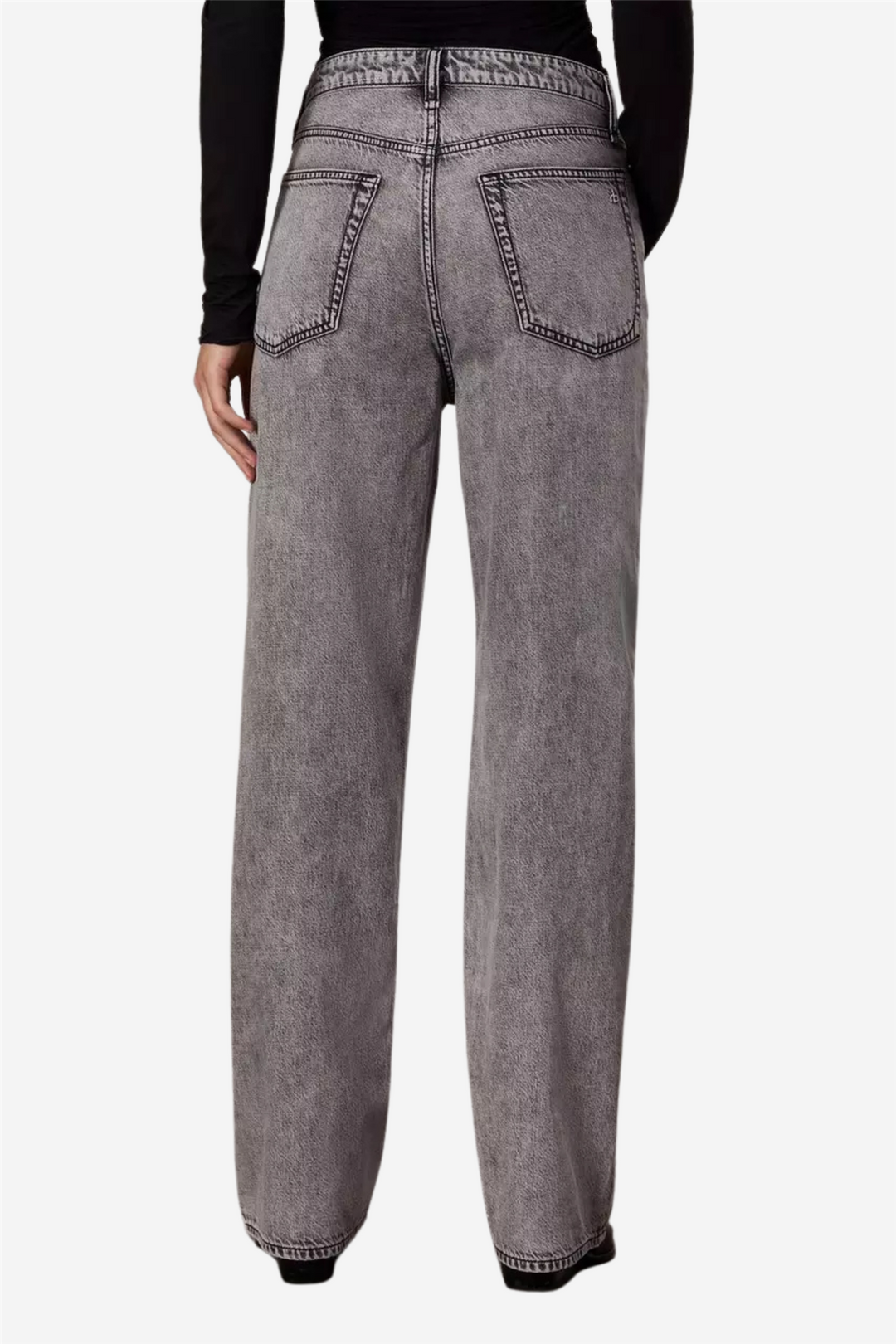 Rag & Bone Bukser & jeans Featherweight Logan Mid-Rise Wide Leg