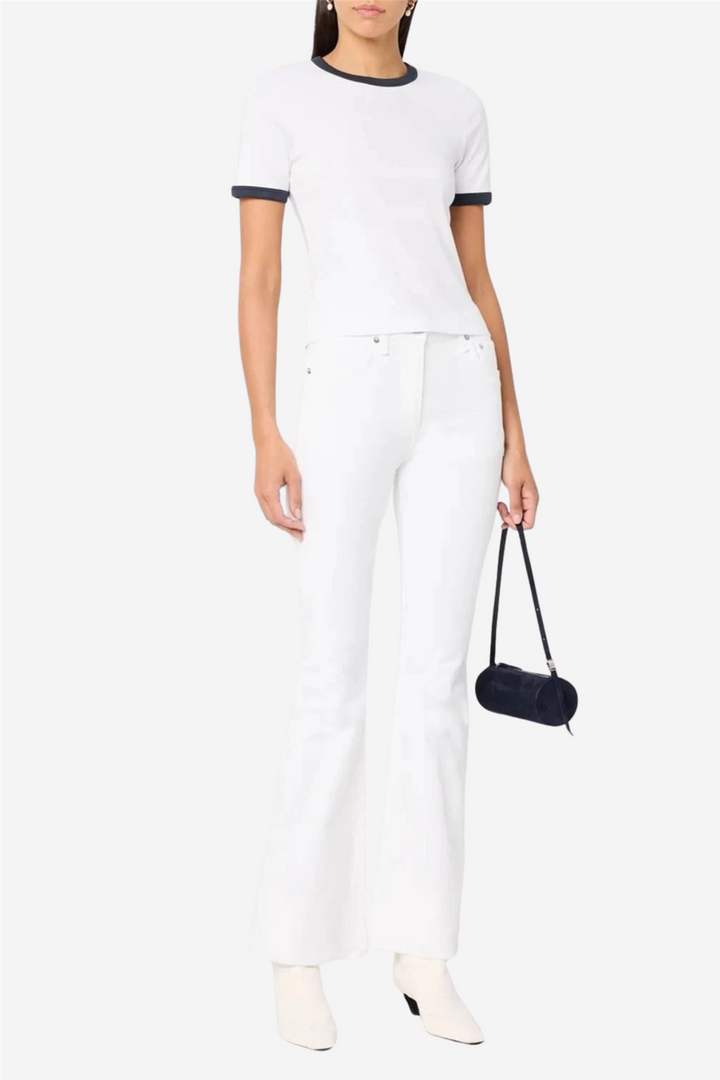 Rag & Bone Bukser & jeans Flexi Dahlia Flare Optic White