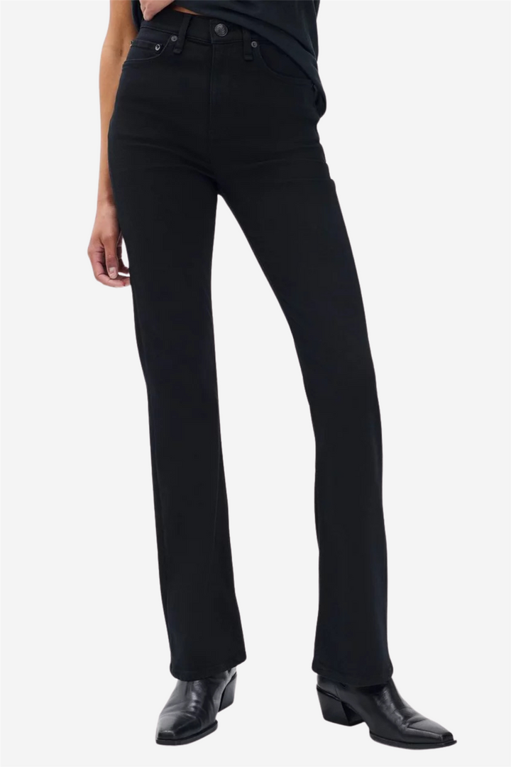 Rag & Bone Bukser & jeans Flexi Peyton High-Rise Full Length Bootcut Black