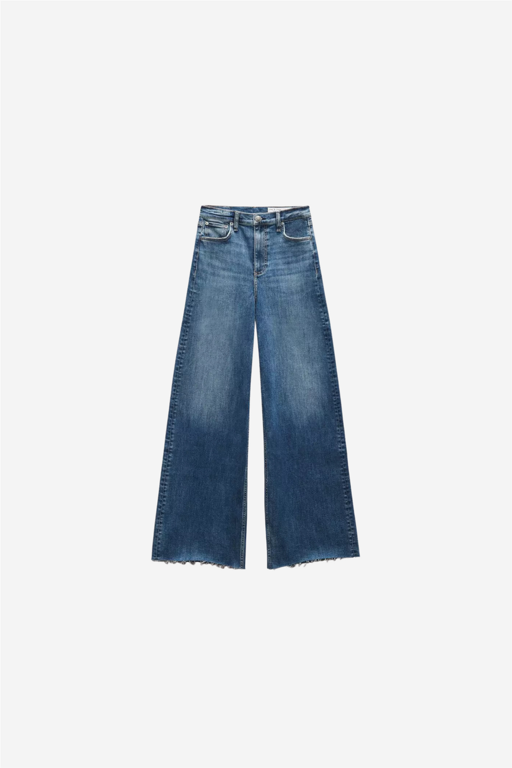 Rag & Bone Bukser & jeans FLEXI SOFIE HIGH-RISE FULL LENGTH WIDE WILLOW