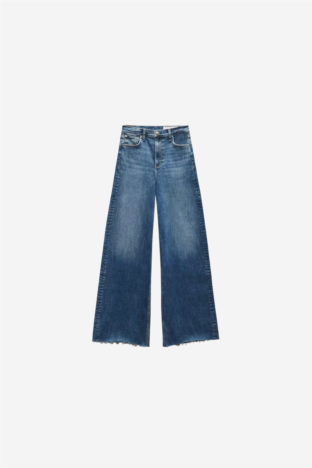 Rag & Bone Bukser & jeans FLEXI SOFIE HIGH-RISE FULL LENGTH WIDE WILLOW