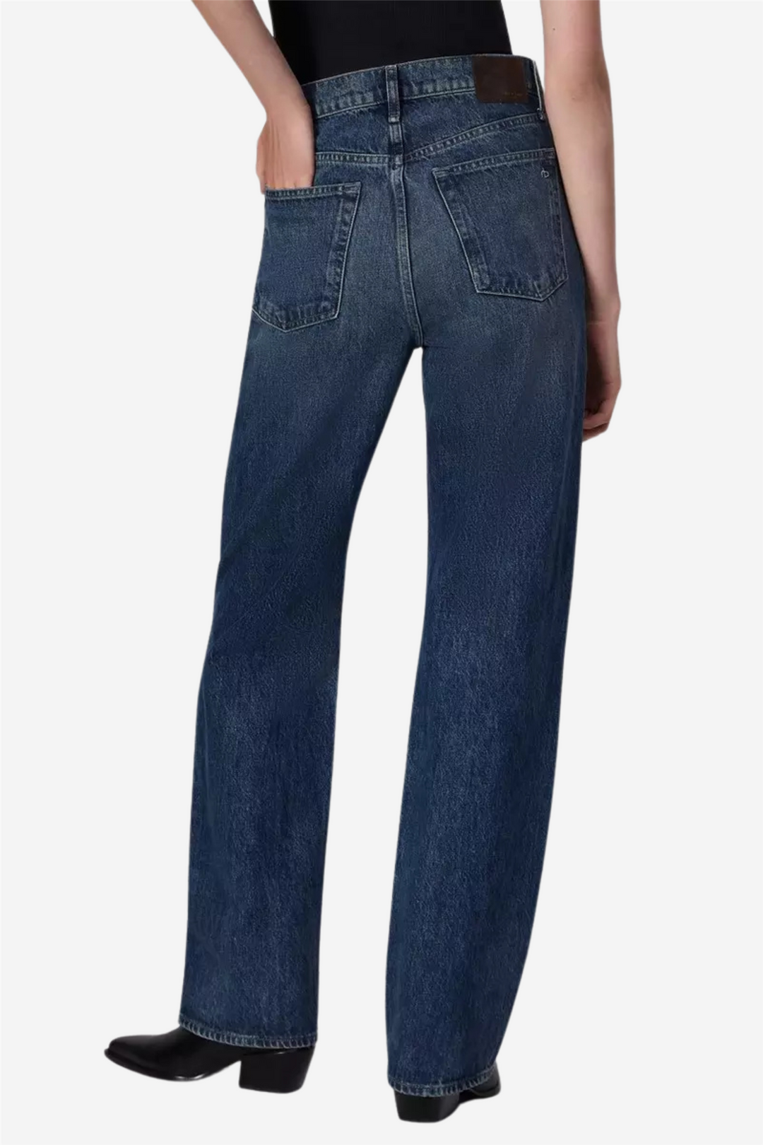 Rag & Bone Bukser & jeans SHEA HIGH-RISE RELAXED STRAIGHT FULL LENGTH