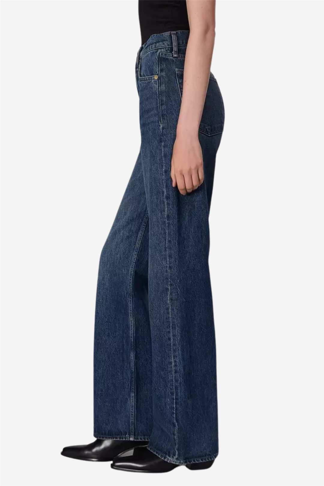 Rag & Bone Bukser & jeans SHEA HIGH-RISE RELAXED STRAIGHT FULL LENGTH