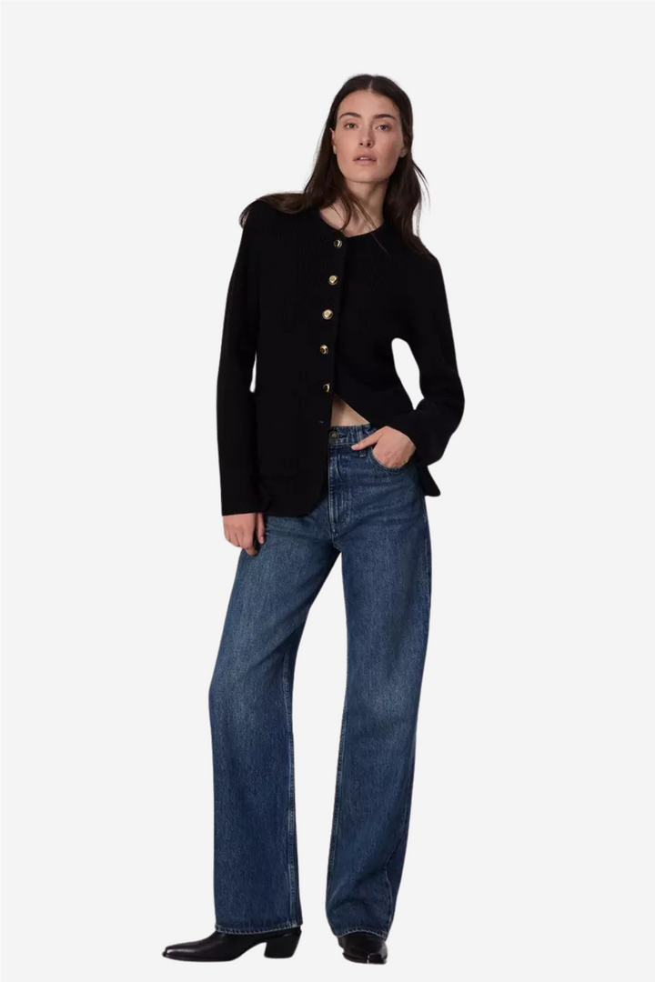 Rag & Bone Bukser & jeans SHEA HIGH-RISE RELAXED STRAIGHT FULL LENGTH