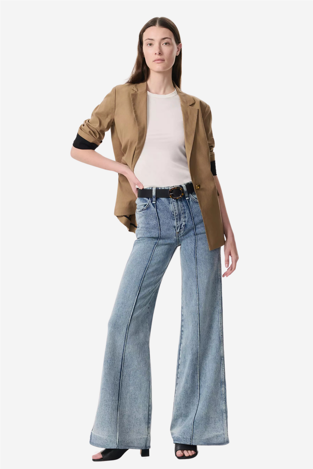 Rag & Bone Bukser & jeans SKYLAR HIGH-RISE TROUSER JEAN  CLEMENTINE