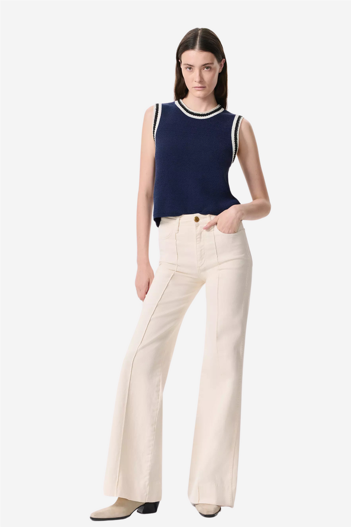 Rag & Bone Bukser & jeans SKYLAR HIGH-RISE TROUSER JEAN ECRU