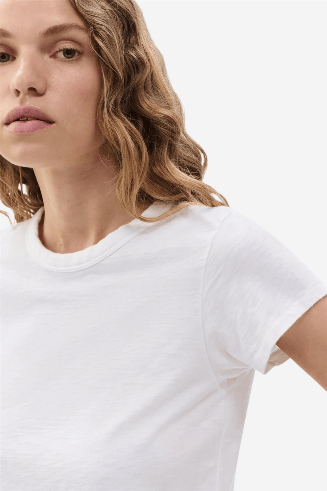 Rag & Bone Topper & t-skjorter The Slub Tee Bright White