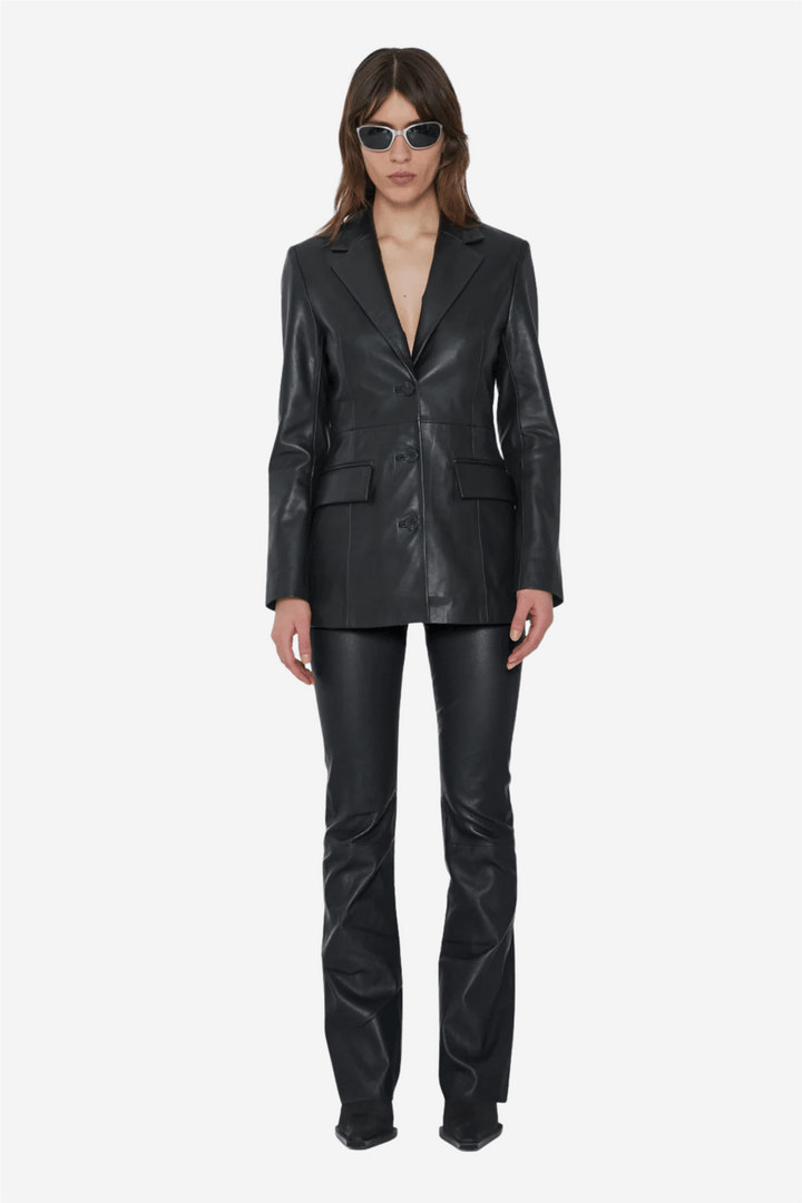Remain Bukser &amp; jeans 34 Stretch Leather Pants
