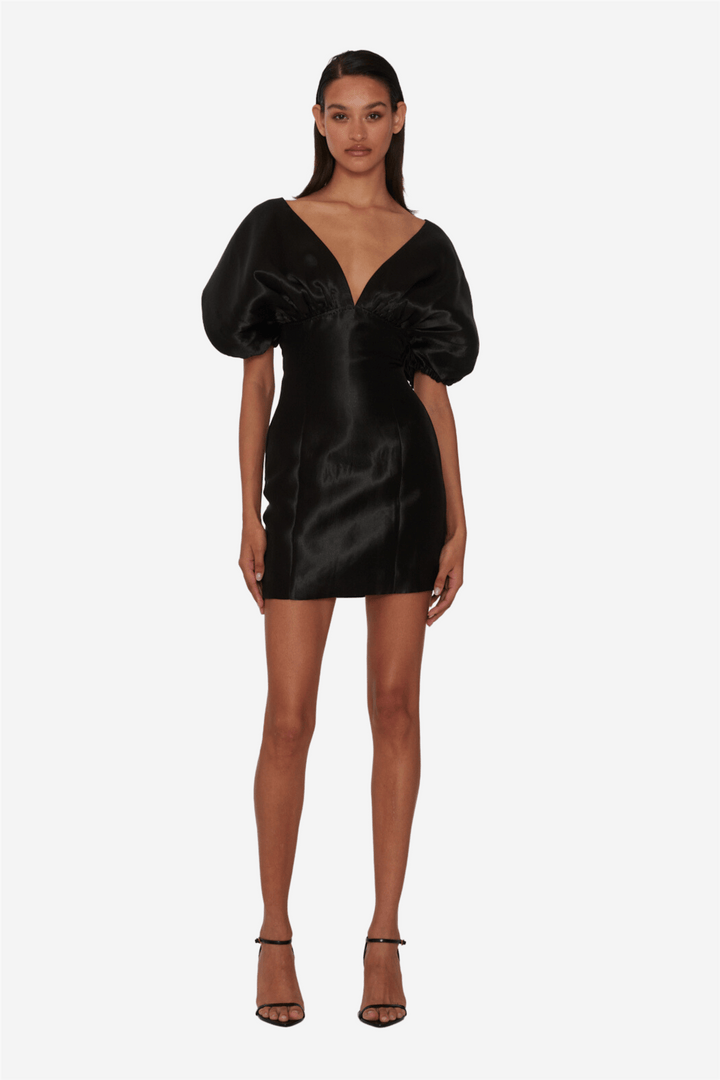 Rotate Kjoler & jumpsuits Embellished Mini Dress Black