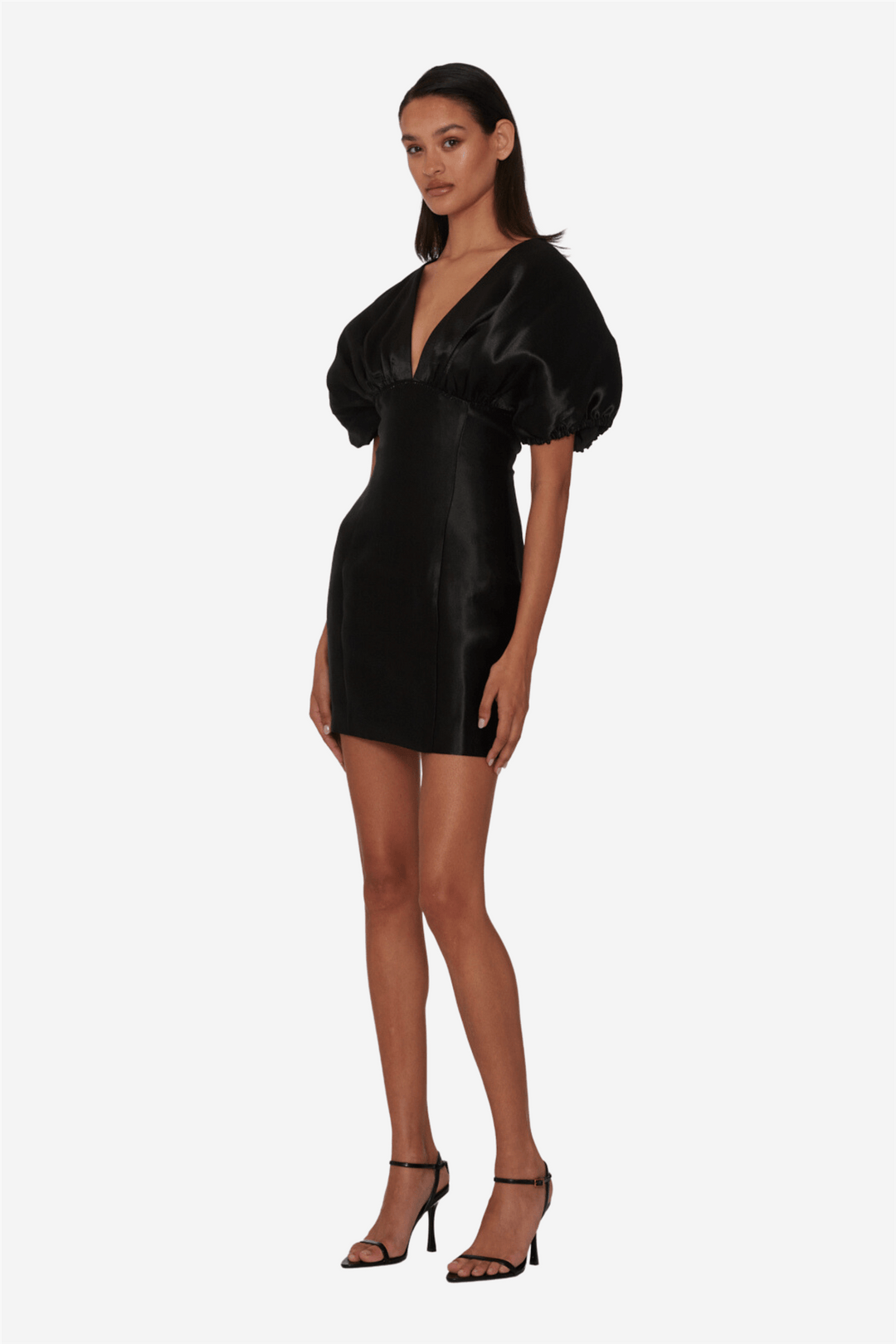 Rotate Kjoler & jumpsuits Embellished Mini Dress Black