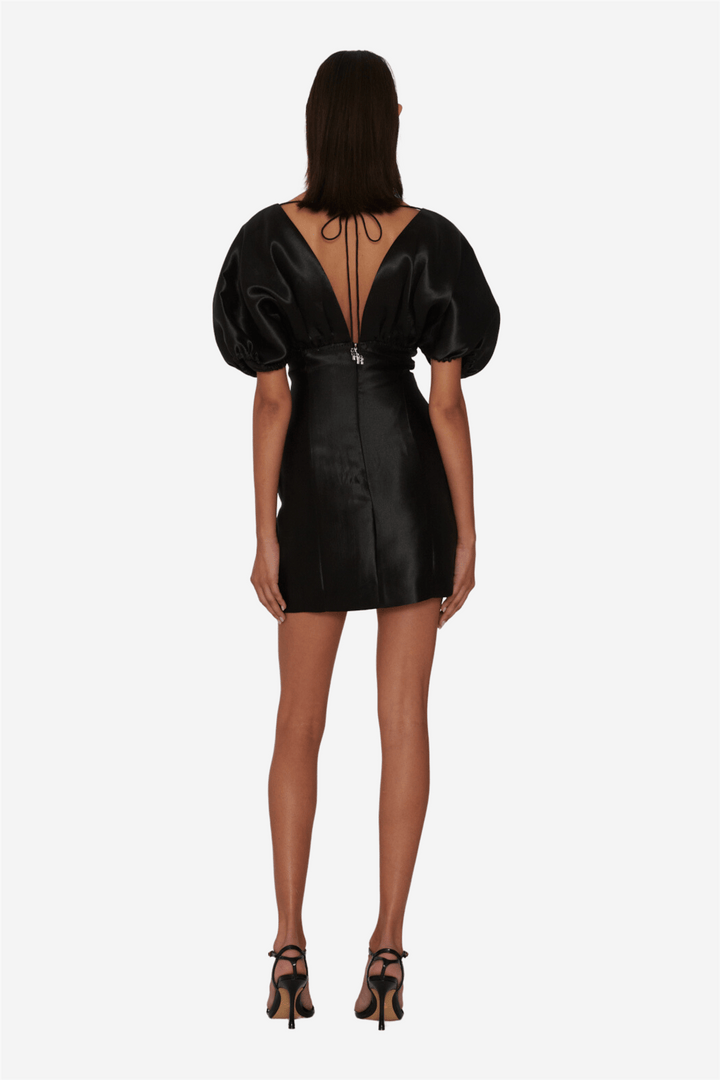 Rotate Kjoler & jumpsuits Embellished Mini Dress Black