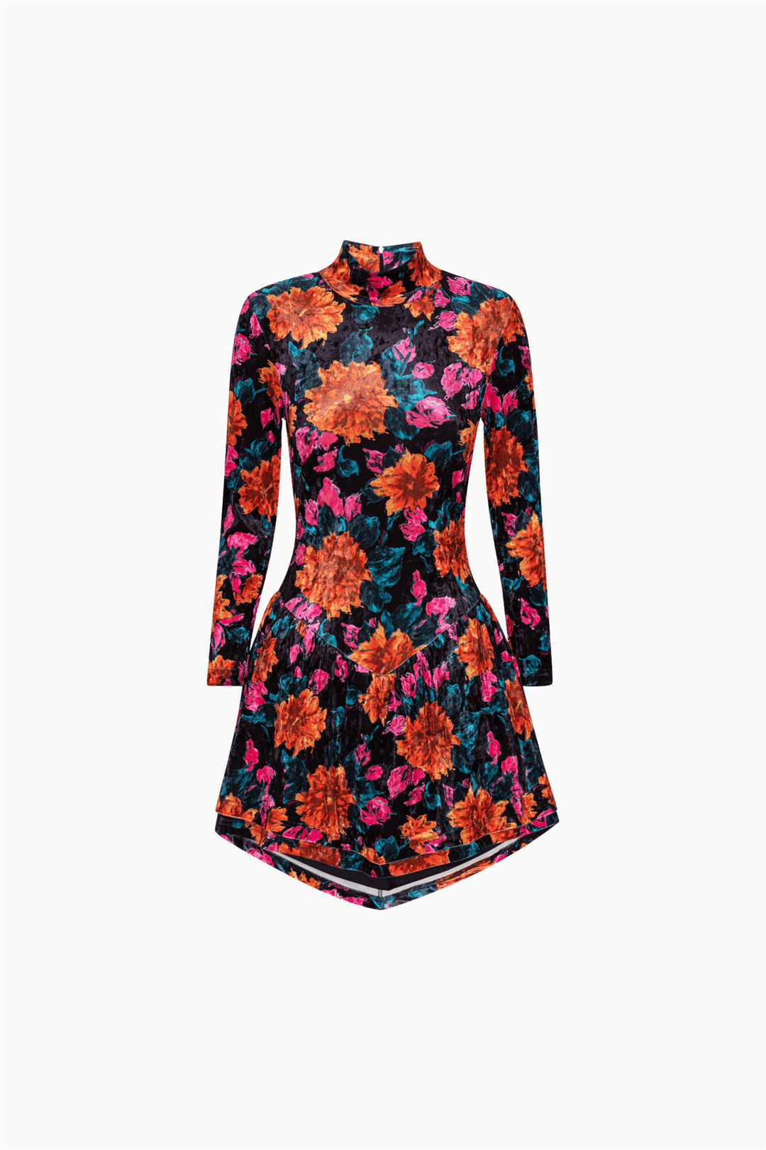 Rotate Kjoler & jumpsuits Velvet Mini Ls Dress