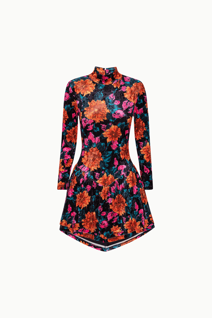 Rotate Kjoler & jumpsuits Velvet Mini Ls Dress