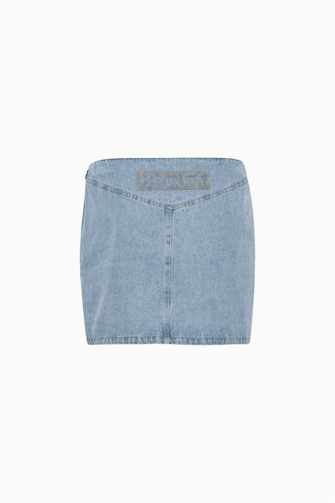 Rotate Skjørt Denim Laced Mini Skirt