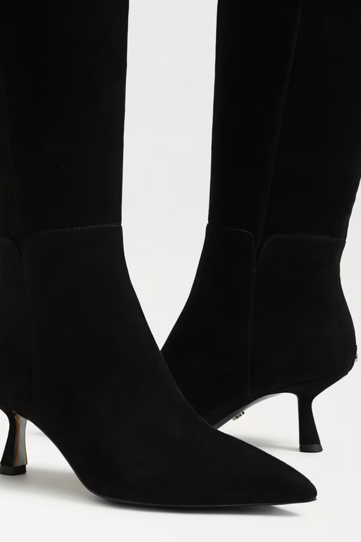Sam Edelman Sko Taylin Knee High Boot Black Suede