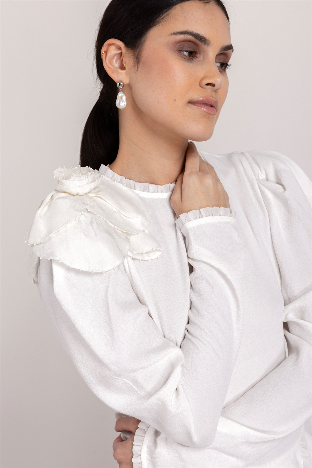 Scarlett Poppies Bluser & Skjorter Montana Top Antique White