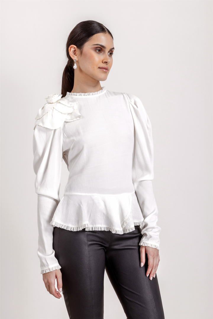 Scarlett Poppies Bluser & Skjorter Montana Top Antique White