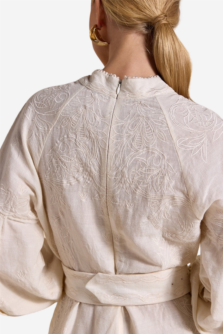 Scarlett Poppies Kjoler & jumpsuits Berite Short Dress Antique White