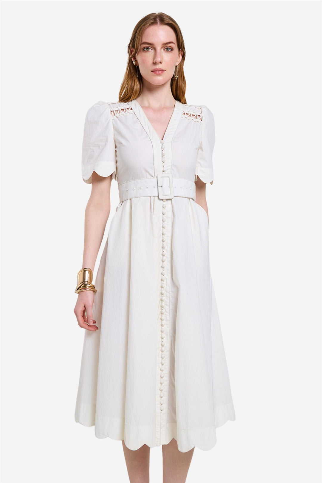 Scarlett Poppies Kjoler & jumpsuits Euphoria Long Dress Vanilla