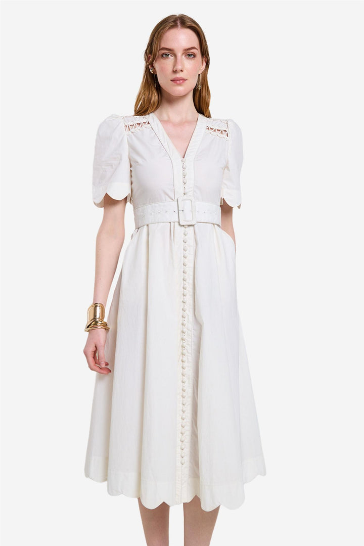 Scarlett Poppies Kjoler & jumpsuits Euphoria Long Dress Vanilla