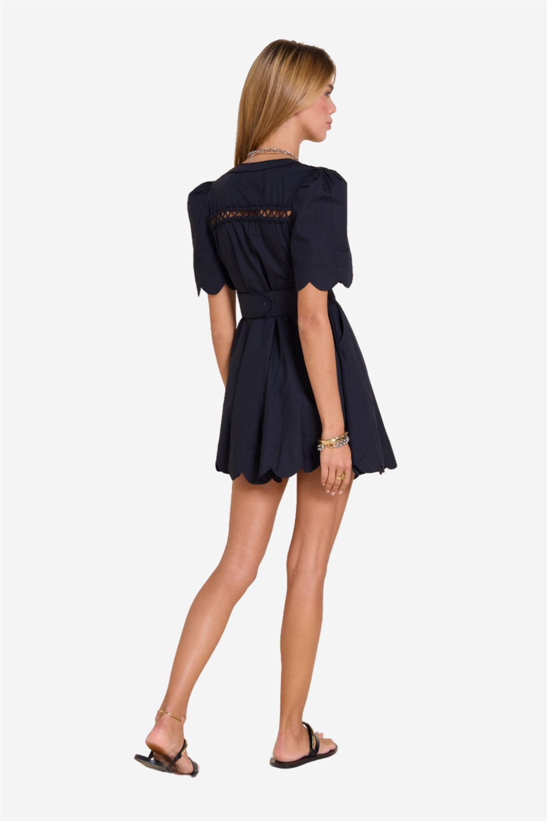 Scarlett Poppies Kjoler & jumpsuits Euphoric Short Dress Onyx Black