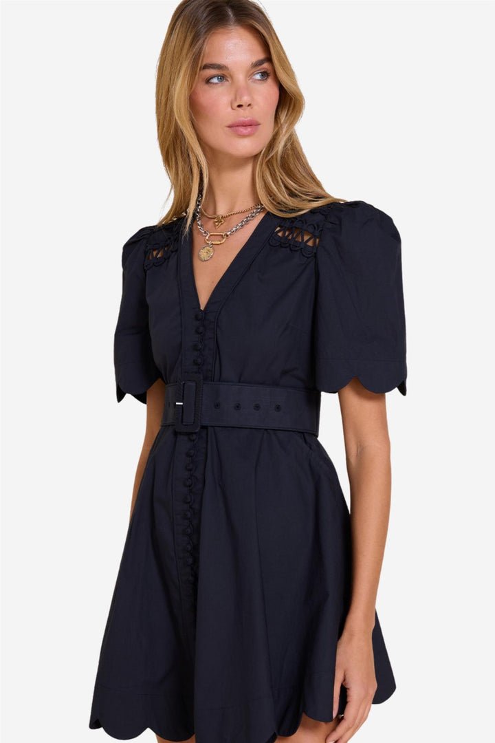 Scarlett Poppies Kjoler & jumpsuits Euphoric Short Dress Onyx Black