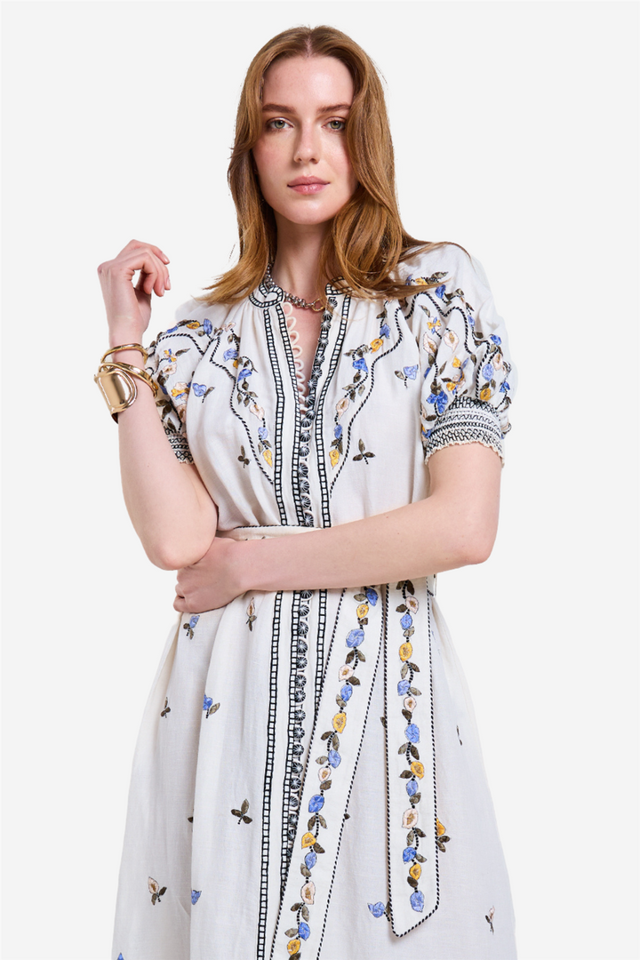 Scarlett Poppies Kjoler & jumpsuits Fia Long Dress Vanilla