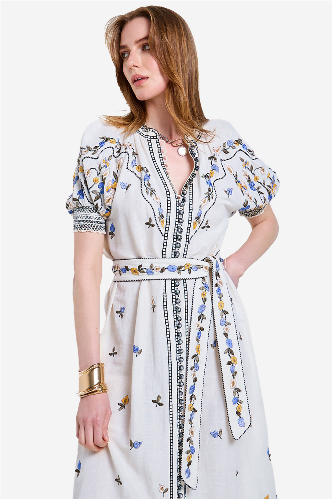 Scarlett Poppies Kjoler & jumpsuits Fia Long Dress Vanilla