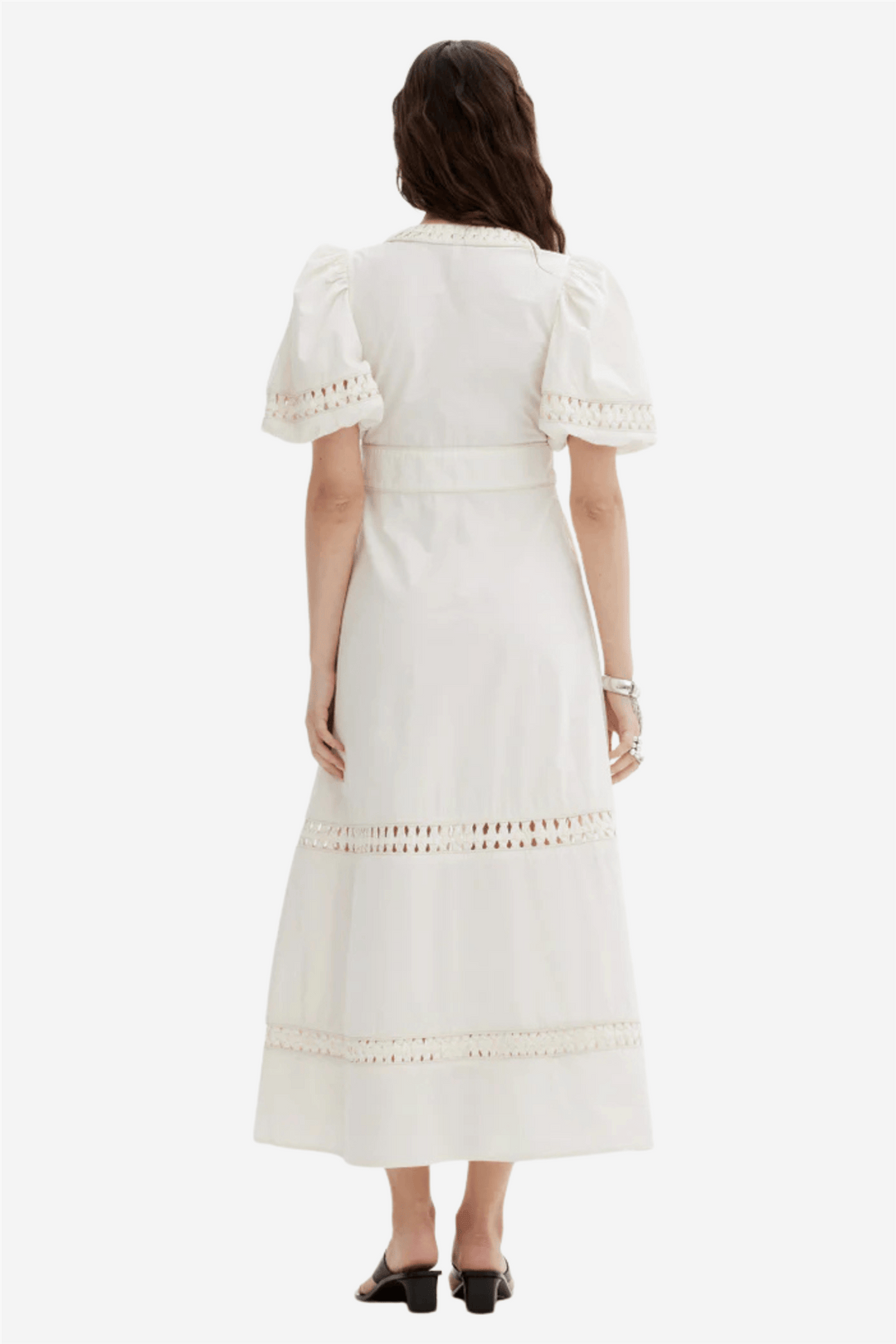 Scarlett Poppies Kjoler & jumpsuits Odessa Long Dress Crispy White