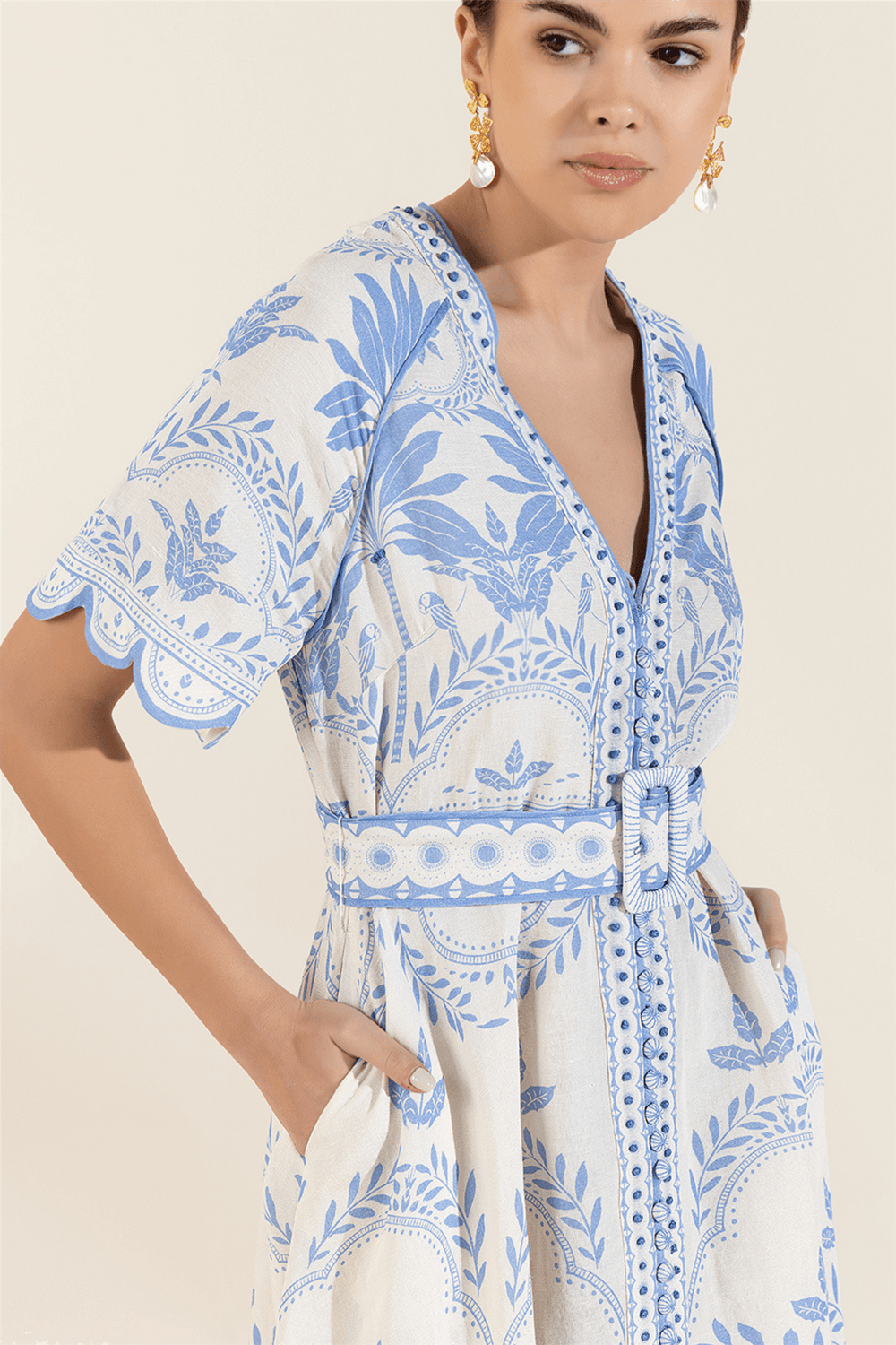 Scarlett Poppies Kjoler & jumpsuits Palm Springs Midi Dress