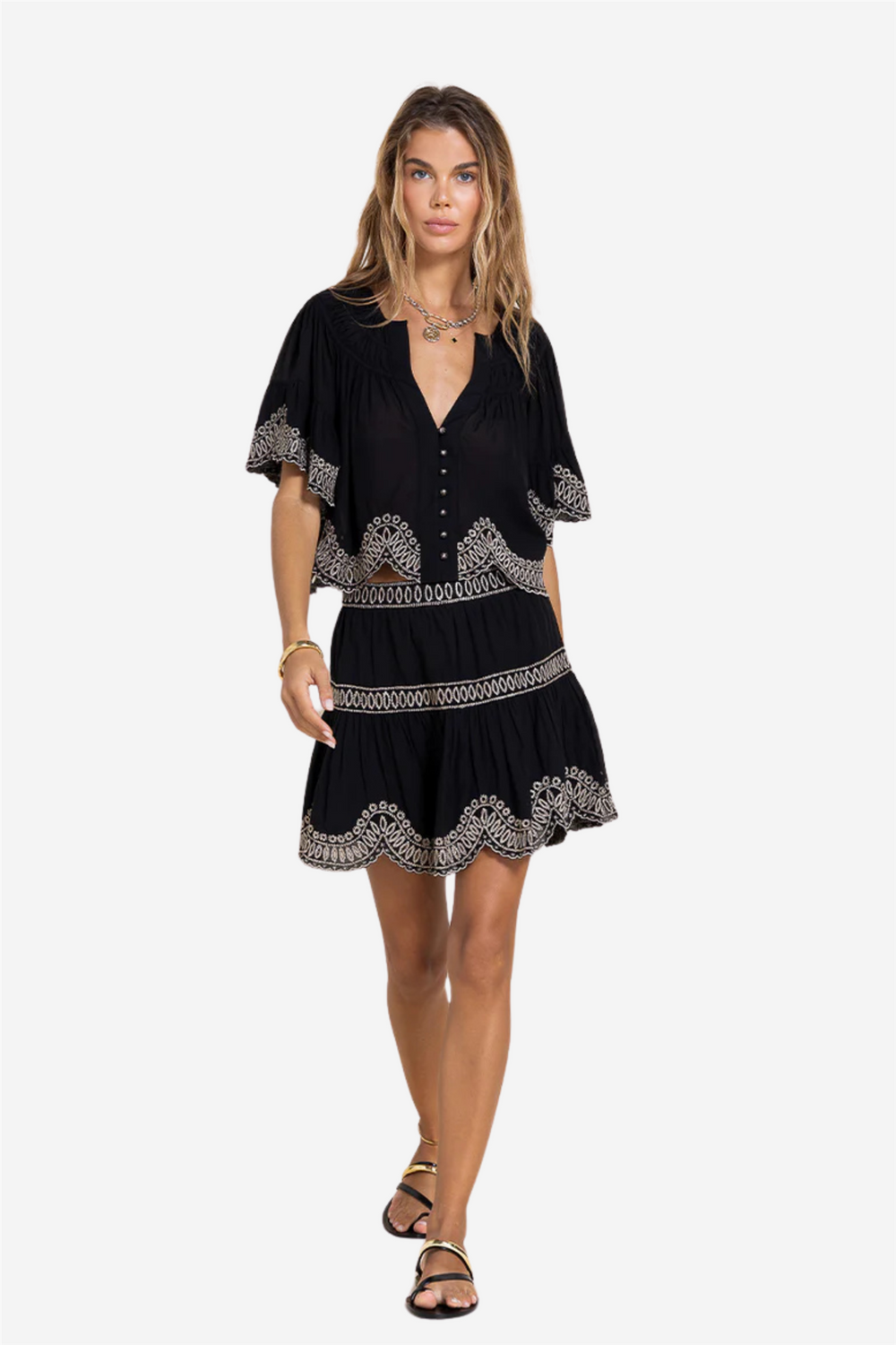 Scarlett Poppies Skjørt Aya Skirt Onyx Black