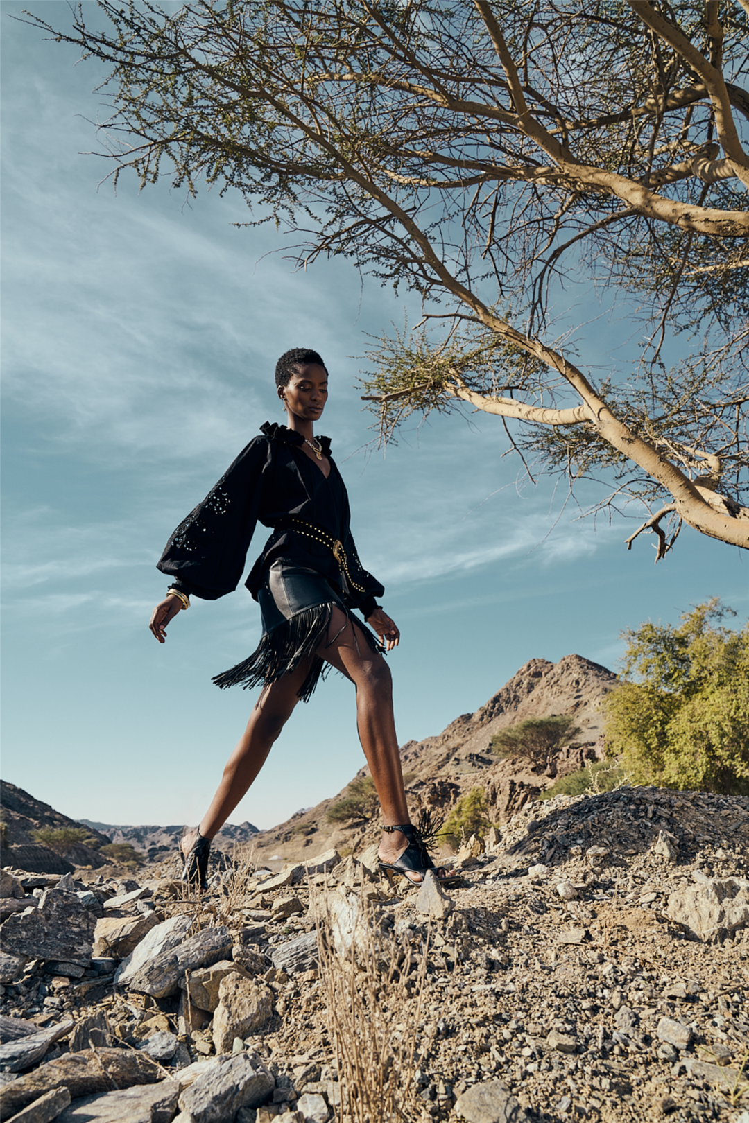 Scarlett Poppies Skjørt Saskia Skirt Onyx Black