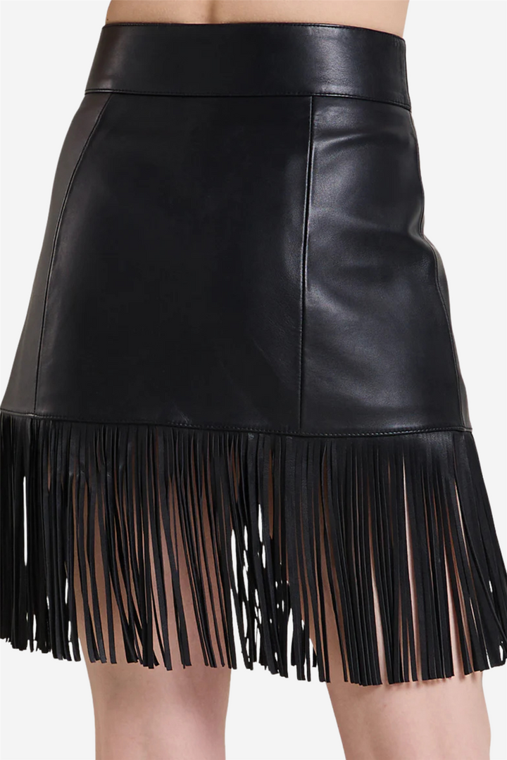 Scarlett Poppies Skjørt Saskia Skirt Onyx Black