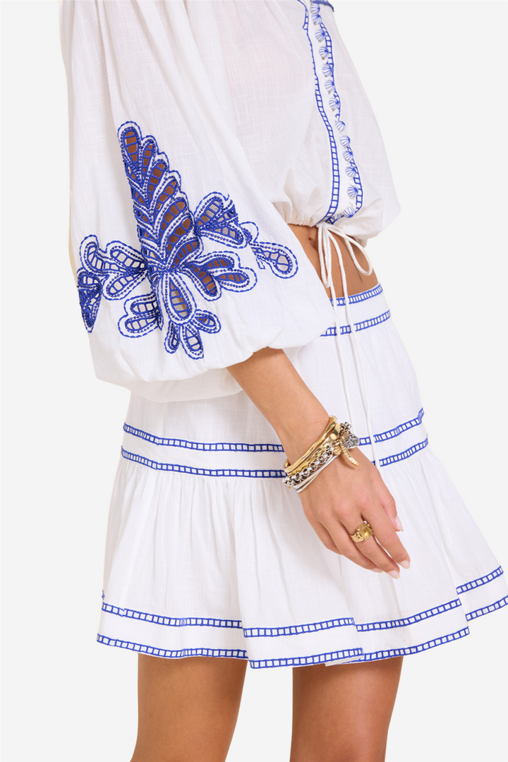 Scarlett Poppies Skjørt Zilli Skirt Simply White