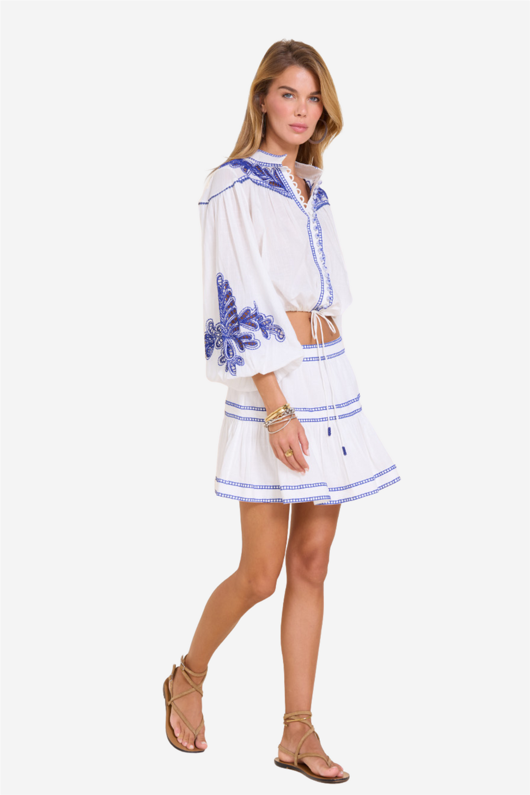 Scarlett Poppies Skjørt Zilli Skirt Simply White