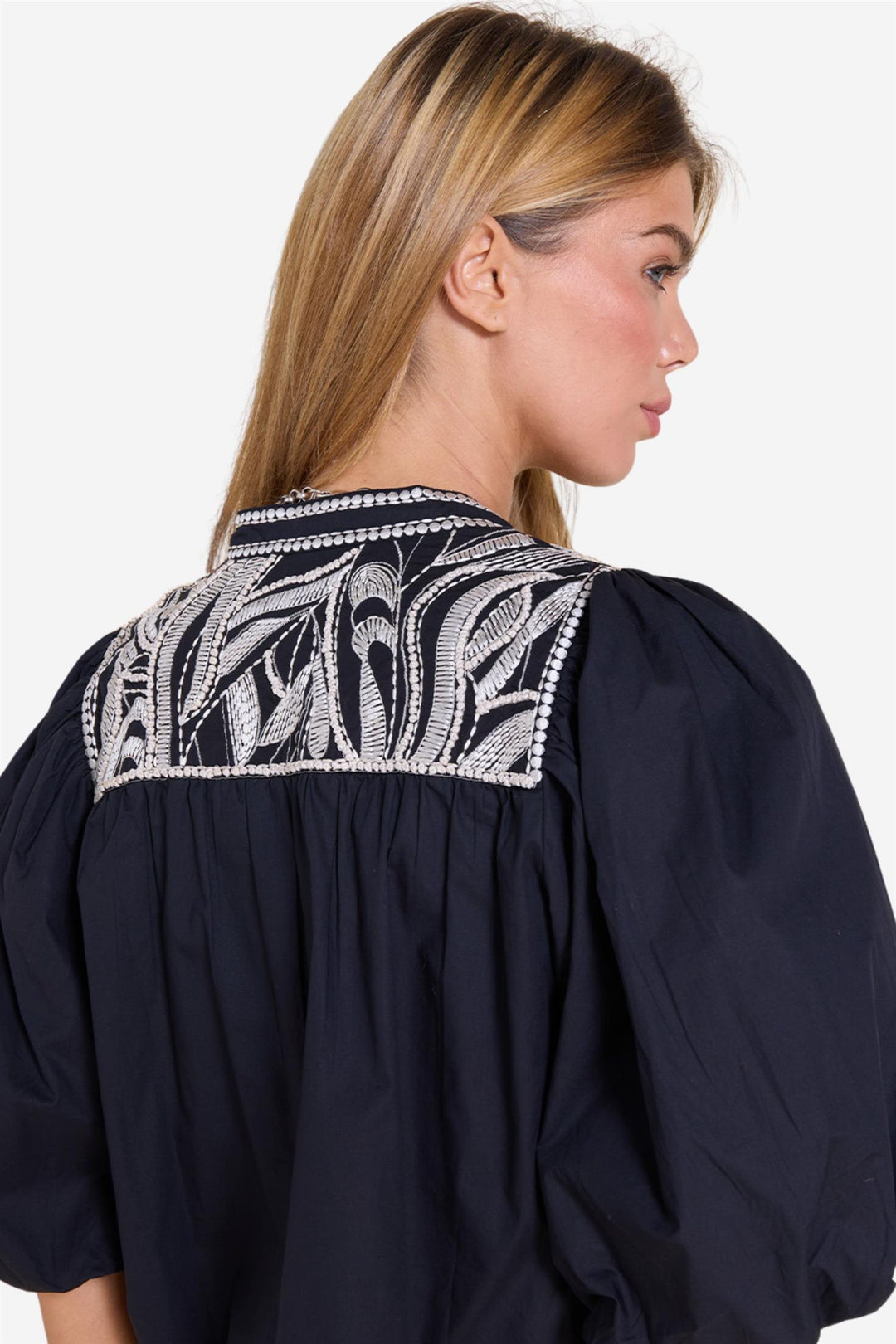 Scarlett Poppies Topper & t-skjorter Sheila Top Onyx Black