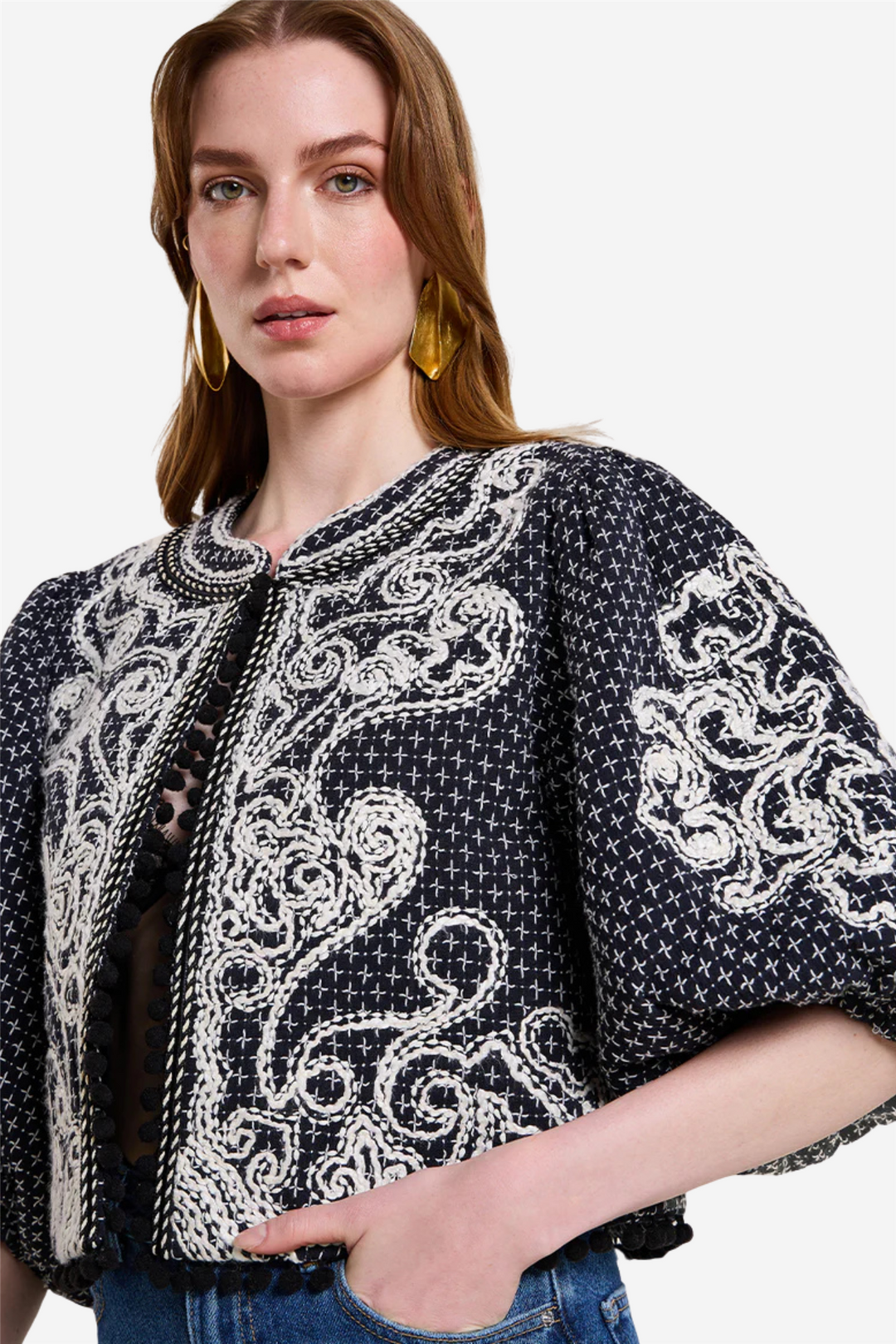 Scarlett Poppies Yttertøy Celeste Jacket Onyx Black