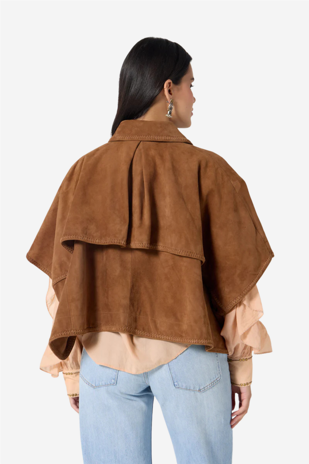 Scarlett Poppies Yttertøy XS/S Vontel Cape Camel Brown